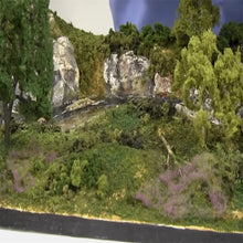 Load image into Gallery viewer, 30/100g Miniature Shrubs Bushes Tree Powder Model Train Railway Layout Accessories DIY Landscape Dollhouse Terrarium Diorama Craft Supplies