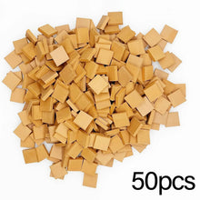 Load image into Gallery viewer, 50pcs Mini Clay Bricks, Miniature Building Bricks 1:35 Scale for Dioramas, Model Railway, Dollhouse Scenery, Landscape