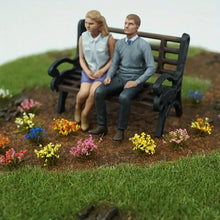 Load image into Gallery viewer, 104pcs Miniature Flower Grass Tufts Model Plants for Diorama Scenery Dollhouse Landscape Craft Supplies