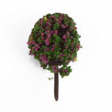 Load image into Gallery viewer, 30 pcs Miniature Ball Shaped Flower Tree 1:100 Models Railway Accessories Forest Fairy Garden Landscape Terrarium Diorama Craft Supplies