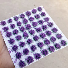 Load image into Gallery viewer, 49 pcs Miniature Flower Cluster Grass Tufts Models Sand Table Dollhouse Fairy Garden Landscape Terrarium Diorama Craft Supplies