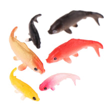 Load image into Gallery viewer, 5 pcs Miniature Tiny Carp Fish Figure Model DIY Scenery Dollhouse Landscape Fairy Garden Accessories Terrarium Diorama Craft Supplies