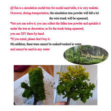 Load image into Gallery viewer, 10/15/20cm Miniature Sakura Cherry Blossom Wire Tree Model Dollhouse Fairy Garden DIY Scenery Landscape Terrarium Diorama Craft Supplies