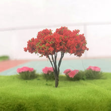 Load image into Gallery viewer, 10 pcs 5cm Miniature Flower Wire Tree Models N HO Scale Railway Layout Accessories DIY Landscape Dollhouse Terrarium Diorama Craft Supplies