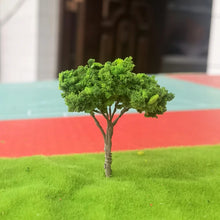 Load image into Gallery viewer, 10 pcs 5cm Miniature Flower Wire Tree Models N HO Scale Railway Layout Accessories DIY Landscape Dollhouse Terrarium Diorama Craft Supplies