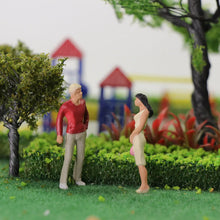 Load image into Gallery viewer, 20 pcs Miniature Standing People Passenger 20 Different Figures Models O Scale 1:43 Train Railway Scenery Accessories Diorama Supplies