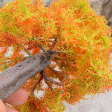 Load image into Gallery viewer, 10cm/ 15cm/ 23cm Miniature Autumn Gold Wire Tree Model for DIY Dioramas, Train Railway Layouts, Dollhouse Gardens & Landscape Projects