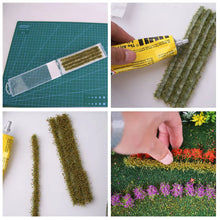 Load image into Gallery viewer, Miniature Wheat Field Grass Model Railway Accessories Dollhouse Forest Fairy Garden Landscape Terrarium Diorama Craft Supplies
