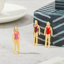 Load image into Gallery viewer, 30 pcs Miniature Swimming People Figure 1/50-1/150 Scale Models Beach Pool Landscape Sand Table Layout Scenery Accessories Diorama Supplies