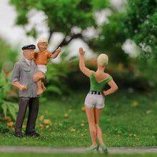 Load image into Gallery viewer, 20 pcs Miniature Standing People Passenger 20 Different Figures Models O Scale 1:43 Train Railway Scenery Accessories Diorama Supplies