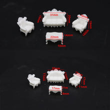 Load image into Gallery viewer, 4 pcs Miniature Sofa Table European-Style Furniture Blank Unpainted Models 1:50/75 Scale DIY Layout Dollhouse Decor Diorama Craft Supplies