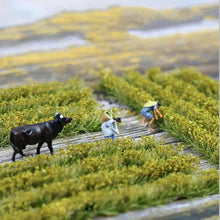 Load image into Gallery viewer, Miniature Wheat Field Grass Model Railway Accessories Dollhouse Forest Fairy Garden Landscape Terrarium Diorama Craft Supplies