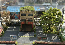 Load image into Gallery viewer, 12/15/20/25cm Miniature Green Oak Wire Tree Model Railway Accessories DIY Scene Garden Landscape Dollhouse Terrarium Diorama Craft Supplies