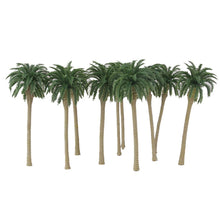Load image into Gallery viewer, 50 pcs 7cm Miniature Coconut Palm Tree Models N HO Scale Railway Layout Accessories DIY Landscape Dollhouse Terrarium Diorama Craft Supplies
