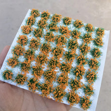 Load image into Gallery viewer, 49 pcs Miniature Flower Cluster Grass Tufts Models Sand Table Dollhouse Fairy Garden Landscape Terrarium Diorama Craft Supplies