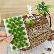 Load image into Gallery viewer, 35 pcs Miniature Grass Tuft Bush Cluster Models Train Railway Layout Accessories DIY Landscape Dollhouse Terrarium Diorama Craft Supplies