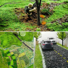 Load image into Gallery viewer, 50g Static Grass Tufts for Miniature Diorama Scenery, Model Railway, Landscape Terrain, Dollhouse Ground