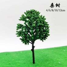 Load image into Gallery viewer, 50 pcs 4-12cm Mixed Miniature Mulberry Tree Model Train Railway DIY Scenery Dollhouse Garden Landscape Terrarium Diorama Craft Supplies