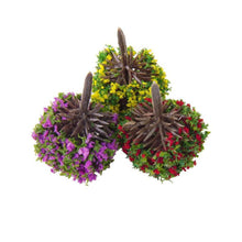 Load image into Gallery viewer, 30pcs Miniature Ball Flower Trees, 1:100 Scale Model Railway Scenery