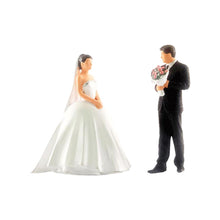 Load image into Gallery viewer, 2 pcs Miniature Wedding Married Couple People Figure 1:64 Model Sand Table Scenery Building Landscape Accessories Toys Diorama Supplies