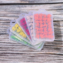 Load image into Gallery viewer, 28pcs/box Miniature Wild Flower Cluster Grass Tufts Models Sand Table Dollhouse Fairy Garden Landscape Terrarium Diorama Craft Supplies