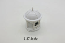 Load image into Gallery viewer, European Style Pavilion Model 1:87 HO Scale Miniature Building Diorama Accessory, Plastic Gazebo Model for Train Layout & Architecture Scene