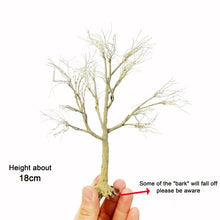 Load image into Gallery viewer, 10/14/18/22/28cm Miniature Wire Tree Trunk Model Tree Powder DIY Scenery Dollhouse Fairy Garden Landscape Terrarium Diorama Craft Supplies