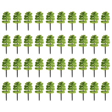 Load image into Gallery viewer, 40 pcs 3.5cm Miniature Camphor tree Model Scale 1:100 Train Railway Accessories DIY Scenery Landscape Terrarium Diorama Craft Supplies