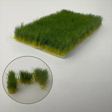 Load image into Gallery viewer, 12mm Static Grass Tufts for Miniatures, Diorama Scenery, Model Railway, Terrain, Hand-Tear Landscaping Supply
