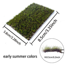 Load image into Gallery viewer, 5mm Miniature Wetland Grass Tufts – Model Train Scenery, Wargaming Terrain, Diorama, and DIY Sand Table Landscape Supplies