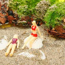 Load image into Gallery viewer, 30 pcs Miniature Swimming People Figure 1/50-1/150 Scale Models Beach Pool Landscape Sand Table Layout Scenery Accessories Diorama Supplies
