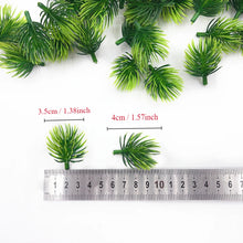 Load image into Gallery viewer, 30pcs Artificial Pine Needle Picks Mini Faux Greenery for DIY Crafts, Terrarium, Miniature Scenes