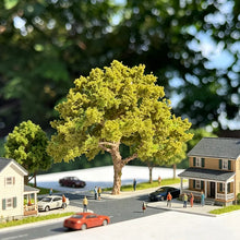 Load image into Gallery viewer, Miniature Autumn Green Model Tree 8/12cm, Railway Scenery, Diorama Craft Supply