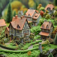 Load image into Gallery viewer, Miniature Grass Mat 41x99cm for Diorama & Model Railway, Artificial Turf Sheet, Dollhouse Landscape