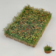 Load image into Gallery viewer, 12/16mm Miniature Tearable Flower Grass Tufts Clusters for Diorama Scenery, Model Railway Layout, Wargaming Terrain Craft Supplies