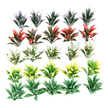 Load image into Gallery viewer, 100pcs Miniature Plants 1:100 Scale Model Railroad Scenery Diorama Garden Bushes Architecture Landscape