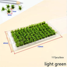 Load image into Gallery viewer, Miniature Tea Field Grass Clusters for Diorama & Model Layouts DIY Landscape Terrain Craft Supplies
