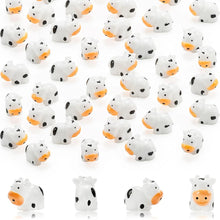 Load image into Gallery viewer, 5/10 pcs Miniature Cute Dairy Cow Figure Model DIY Scenery Dollhouse Landscape Fairy Garden Accessories Terrarium Diorama Craft Supplies