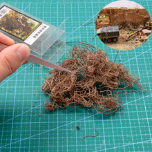 Load image into Gallery viewer, Miniature Simulation Tree Roots Vines Model Train Railway Layout Accessories DIY Landscape Dollhouse Terrarium Diorama Craft Supplies