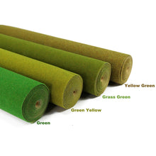 Load image into Gallery viewer, Artificial Grass Mat 40x200cm, 2mm Thick Model Landscape Sheet DIY Diorama Lawn, Miniature Scenery