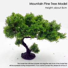 Load image into Gallery viewer, 8cm Miniature Mountain Pine Wire Tree Model N Scale Train Railway Layout DIY Landscape Dollhouse Garden Terrarium Diorama Craft Supplies
