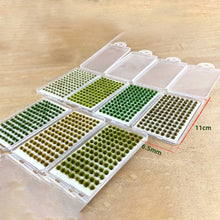 Load image into Gallery viewer, 104 pcs Miniature Cluster Grass Tufts Models Sand Table Dollhouse Fairy Garden Landscape Terrarium Diorama Craft Supplies