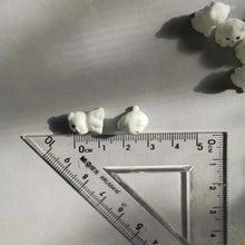 Load image into Gallery viewer, 10pcs Mini White Dog Figurines Cute Puppy Miniatures for Fairy Garden, Terrarium, Dollhouse, Bonsai, DIY Crafts & Home Decorations