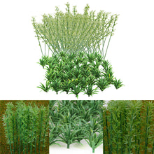 Load image into Gallery viewer, 150 pcs Miniature Bamboo Trees Sword Grass 1:75 Models Railway Accessories Forest Fairy Garden Landscape Terrarium Diorama Craft Supplies
