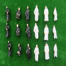 Load image into Gallery viewer, 50 pcs Miniature Arab People Figure 1:50-200 Model Railway Building Landscape Accessories Fairy Garden Terrarium Diorama Craft Supplies