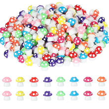 Load image into Gallery viewer, 10/20 pcs Mixed Miniature Tiny Mushroom Model DIY Scenery Dollhouse Landscape Fairy Garden Accessories Terrarium Diorama Craft Supplies