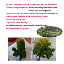 Load image into Gallery viewer, Miniature Maple Wire Tree Model 10/15cm for Diorama, Railway Scenery, Landscape Craft Supply