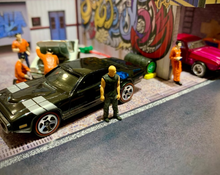 Load image into Gallery viewer, Miniature Racing Car Scene Movie Character People Figure 1:64 Model Sand Table Layout Building Street Landscape Accessories Diorama Supplies
