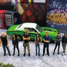 Load image into Gallery viewer, Miniature Movie Character People Unpainted Figure 1:64 Model Sand Table Layout Building Street Landscape Accessories Diorama Supplies