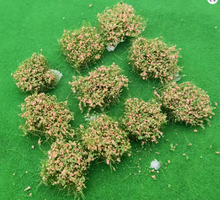 Load image into Gallery viewer, 10 pcs Miniature Flower Cluster Grass Models DIY Sand Table Dollhouse Accessories Fairy Garden Landscape Terrarium Diorama Craft Supplies